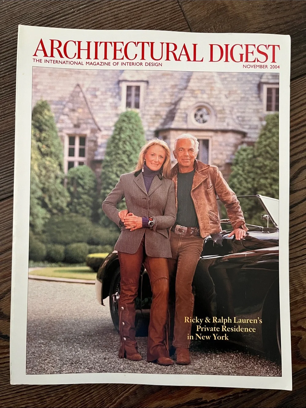Architectural Digest Ricky & Ralph Lauren - Picture 1 of 1